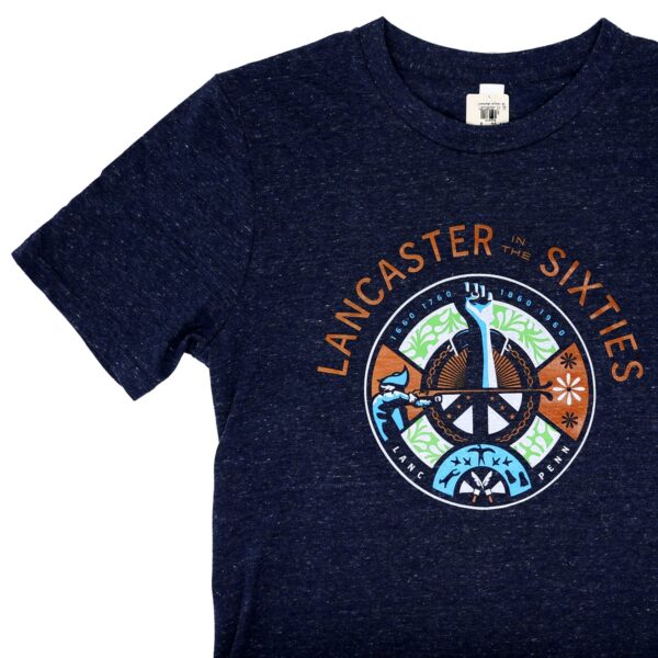 Full size image of Lancaster in the '60s tshirt.